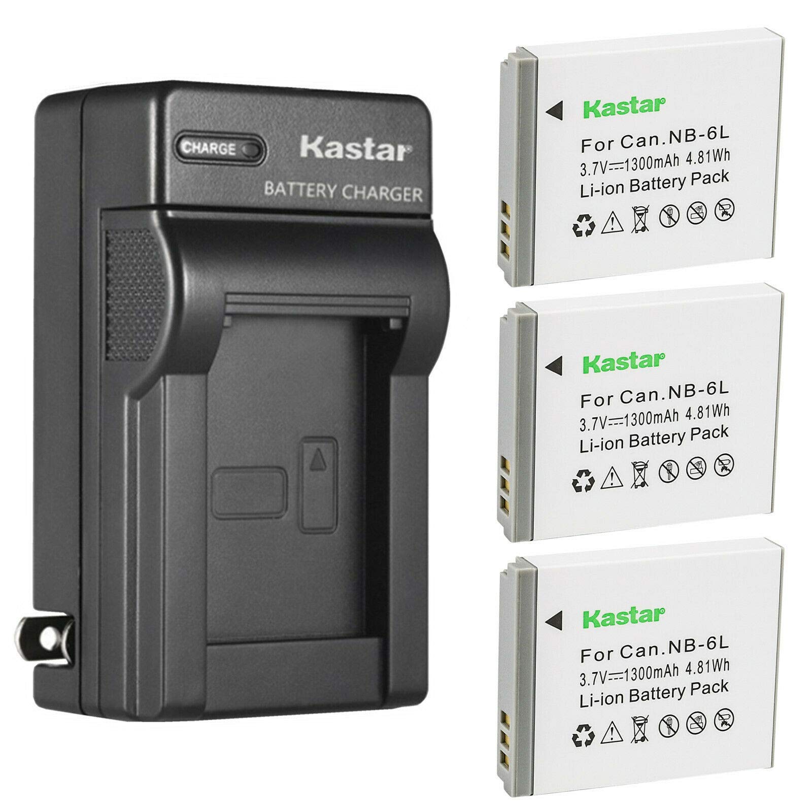 Amazon.com: Kastar 3Pcs Battery and AC Wall Charger Replacement